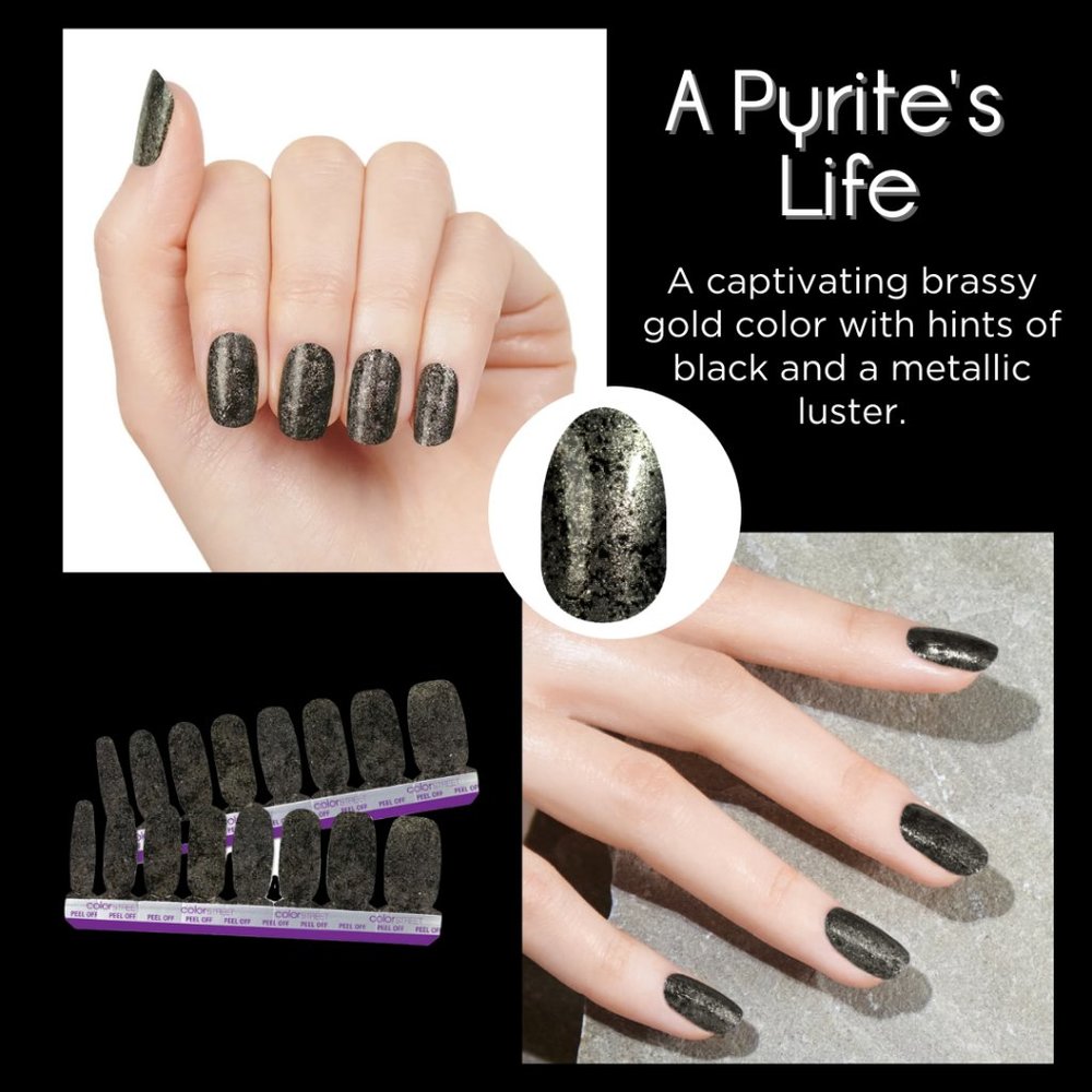 A Pyrite's Life Color Street Dry Nail Polish